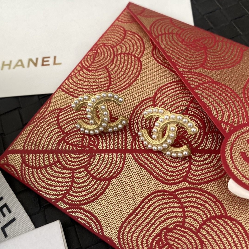 Ch*el earrings